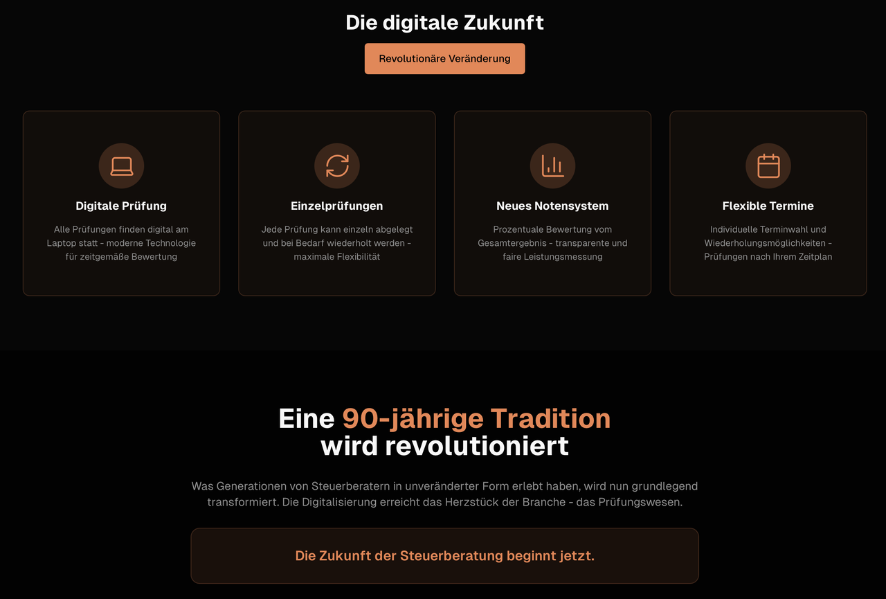 Vorgeschlagene Neuerungen für die Reform der Steuerberaterprüfung